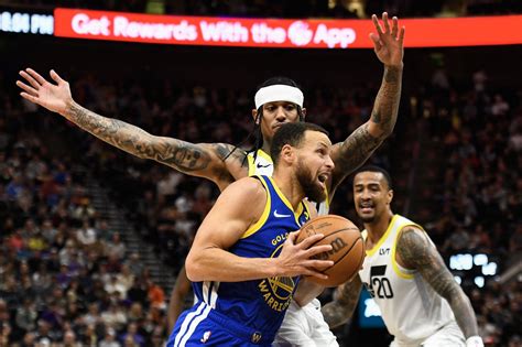 utah jazz vs golden state warriors match player stats